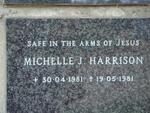 HARRISON Michelle J. 1981-1981