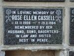 CASSELL Rose Ellen 1908-1984