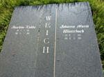 WEICH Joachim Lubbe 1915-1998 & Johanna Maria WINTERBACH 1916-2001