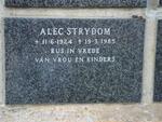 STRYDOM Alec 1924-1985