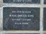 KING Mark Emrick 1966-1985