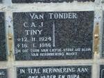 TONDER C.A.J., van 1924-1986
