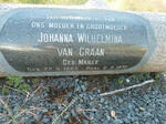 GRAAN Johanna Wilhelmina, van nee MAREE 1888-1975