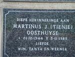 OOSTHUYSE Martinus J. 1944-1985