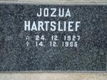 HARTSLIEF Jozua 1927-1985