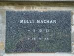 MACHAN Molly 1921-1985