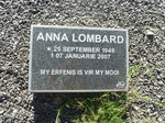 LOMBARD Anna 1948-2007