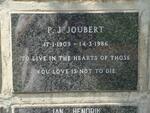 JOUBERT P.J. 1909-1986