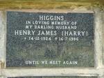 HIGGINS Henry James 1924-1986
