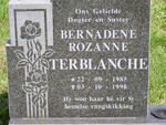 TERBLANCHE Bernadene Rozanne 1985-1998