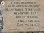ELS Marthinus Stefanus Albertus 1864-1938