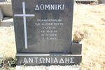 ANTONIADIS Dominiki 1924-1983