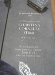 WESTERMANN Edward 1940-2012 & Christina Cornelia 1944-