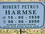 HARMSE Robert Petrus 1939-2006