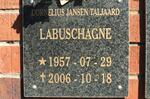 LABUSCHAGNE Cornelius Jansen Taljaard 1957-2006