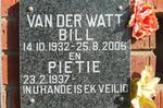 WATT Bill, van der 1932-2006 & Pietie 9137-