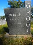 GROOT Bertus 1910-1975