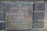 GANZ Natalie H. 1968-1992