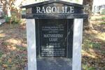 RAGOLILE Matshepiso Leah 1974-2009