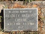 GREYBE Bradley Anthony 1968-1968
