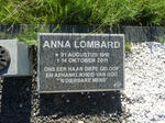 LOMBARD Anna 1918-2001 :: LOMBARD Anna 1948-2007 :: LOMBARD Hermanus Zuidmeer 1918-1998