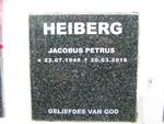 HEIBERG Jacobus Petrus 1945-2016