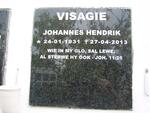VISAGIE Johannes Hendrik 1931-2013