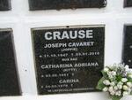 CRAUSE Joseph Cavaret 1947-2018 & Catharina Adriana  1951- :: CRAUSE Carina 1978-