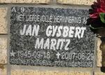 MARITZ Jan Gysbert 1945-2007