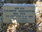 DYK Elizabeth Margaretha, van nee POTGIETER 1869-1952