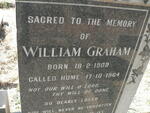 GRAHAM William 1909-1964