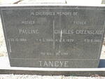 TANGYE Charles Greenslade 1879-1965 & Pauline 1884-1966