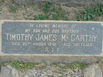 McCARTHY Timothy James -1948