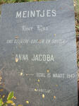 MEINTJES Anna Jacoba 1926-1947