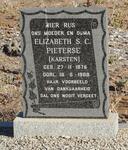 PIETERSE Elizabeth S.C. nee KARSTEN 1875-1968