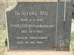 KUC Alfons 1890-1963