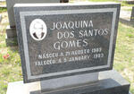GOMES Joaquina dos Santos 1909-1983