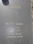 KUHN Mitty Anne 1904-1982