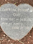 GRAY Lambertina Petronella 1887-1957
