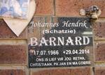 BARNARD Johannes Hendrik 1966-2014