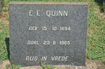 QUINN E.E. 1894-1965
