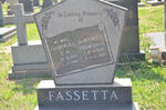 FASSETTA Domenico Francesco 1930-2004 & Gabriella F.M. 1930-1992