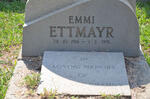 ETTMAYR Emmi 1916-1991
