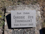 UYS Chrissie nee VERMEULEN-1949
