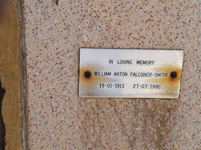 SMITH William Anton, FALCONER 1913-1990