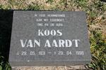 AARDT Koos, van 1931-1998