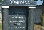 QOMIYANA Nomathamsanoa Eunice 1938-1999