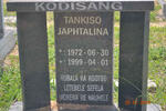KODISANG Tankiso Japhtalina 1972-1999
