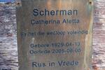 SCHERMAN Catherina Aletta 1929-2005