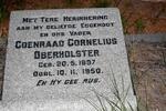 OBERHOLSTER Coenraad Cornelius 1897-1950